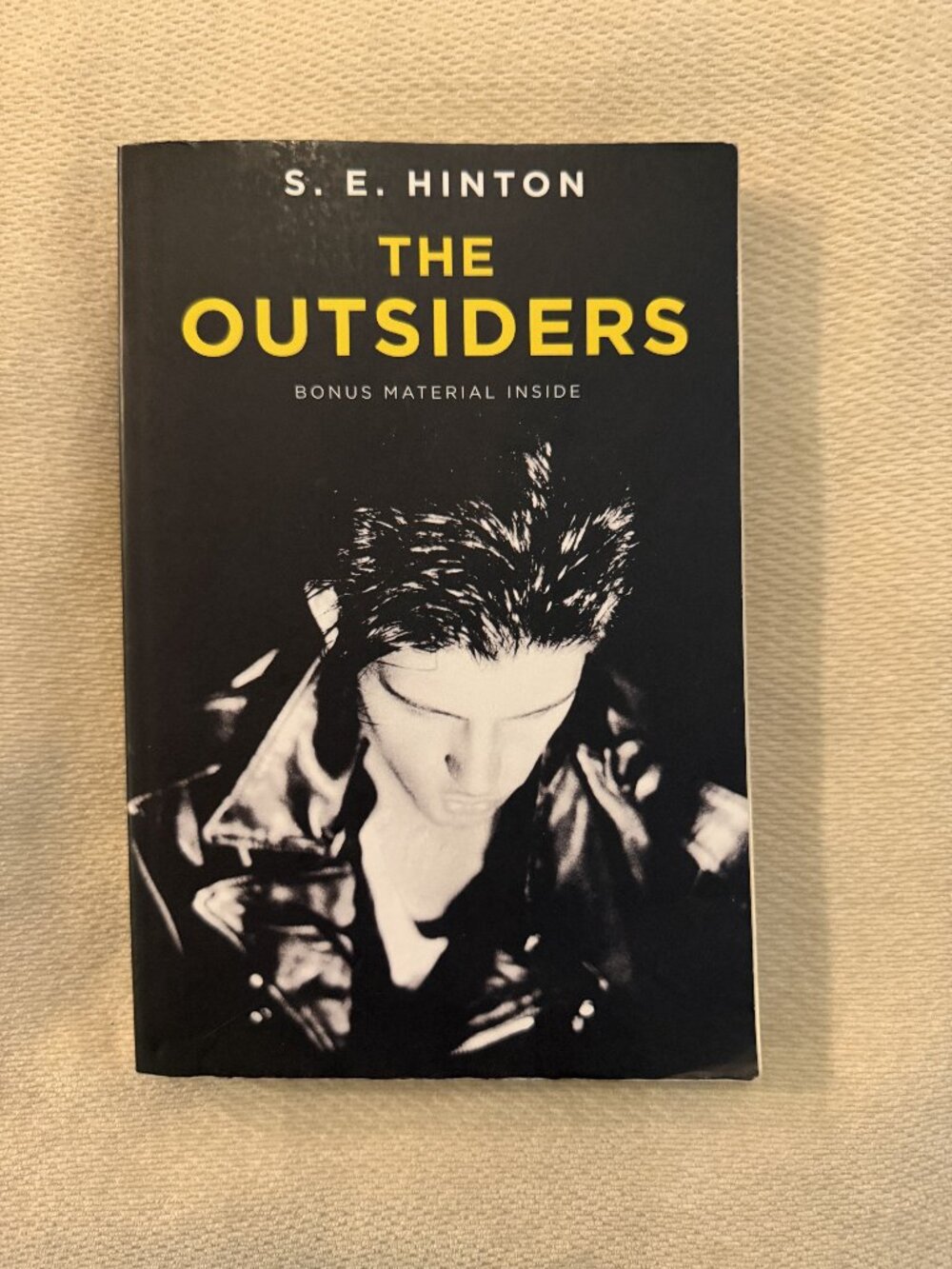 The Outsiders, S E Hinton, Speak Penguin paperback
